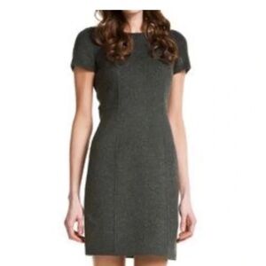 Theory Charcoal Herringbone Dress size 4